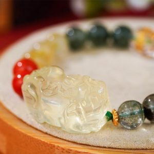 财大气粗天然水晶手串招财好运